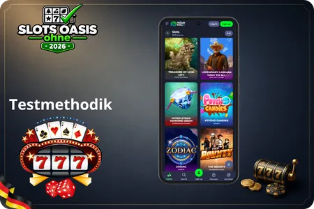 Oasis Slot Testmethodik
